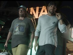 GTA 6 hoofdrolspeler Jason Duval (rechts) met sidekick Cal Hampton (links).