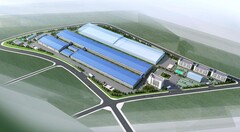 De nieuwe fabriek voor solid-state batterijen van Judian (render: Judian/SCMP)