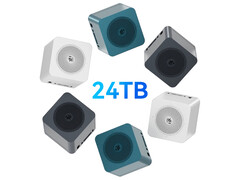 Beelink ME mini begint bij 329 dollar. Afgebeeld: een promotiefoto van de NAS. (Afbeeldingsbron: Beelink - bewerkt)