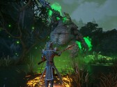 Een afbeelding van een eindbaasgevecht in Dungeons of Sundaria.