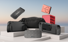 Genki heeft zojuist een low-profile beschermhoes, een 30W USB-C MagSafe batterijbank, een Saya Carry sling bag en vijf andere nieuwe accessoires voor handheld gamers gelanceerd. Afgebeeld - Alle 8 nieuwe handheld gaming-accessoires van Genki op één foto. (Afbeeldingsbron: Genki)