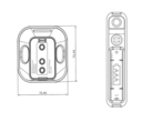 FCC-aanvragen hebben de IKEA VALLHORN bewegingssensor en PARASOLL open/dicht-sensor onthuld. (Afbeelding bron: IKEA)