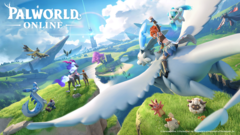 Een promotieafbeelding voor Palworld Online