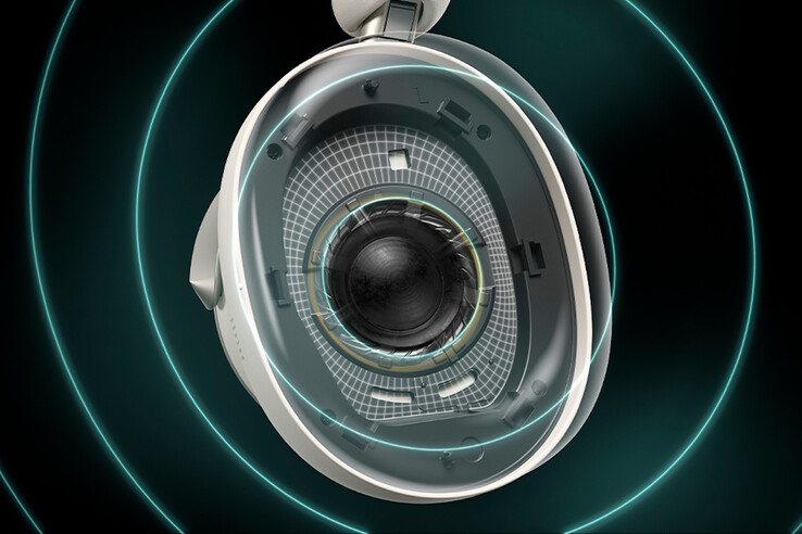 De Technics A1000-hoofdtelefoon maakt gebruik van geoptimaliseerde montageposities voor de drivers in de akoestische schotten om muziek nauwkeurig weer te geven.
