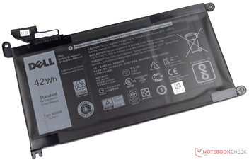 42-Wh lithium-ion batterij