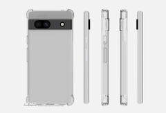 De Pixel 7a zal de designtaal van de Pixel 7-serie behouden. (Beeldbron: /LEAKS)