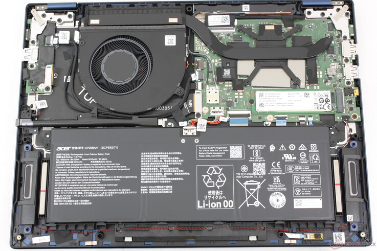 2026 Acer Swift Spin 14 AI moederbord