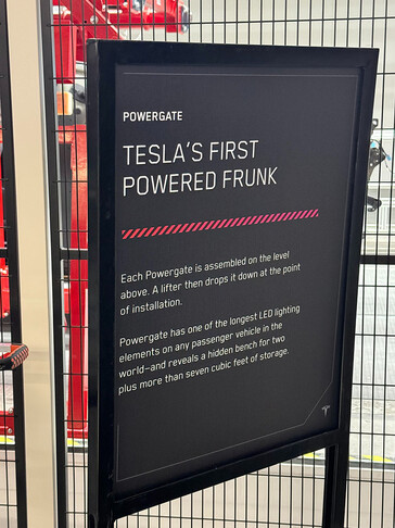 Tesla Powergate kofferbak specificaties
