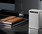 De nieuwe Minisforum MC560 is iets groter dan een smart speaker. (Afbeelding Bron: Minisforum)