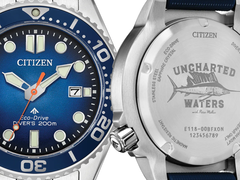 Het uurwerk, het glas en de waterbestendigheid zijn identiek bij alle drie de nieuwe Citizen Promaster Dive-modellen.
