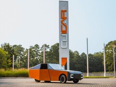 De door zonne-energie aangedreven Deep Orange 17 EV van Clemson University