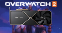 De GeForce RTX 4090 heeft een MSRP van 1.599 dollar. (Bron: Nvidia,Blizzard-edited)