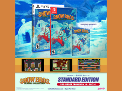 Promotie-illustraties voor Snow Bros. Classic Collection (bron: Limited Run Games)