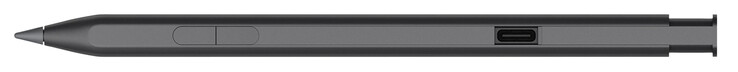 De batterij van de stylus wordt opgeladen via een USB-C poort.