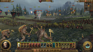 Een afbeelding van een leger in Total War: Warhammer.