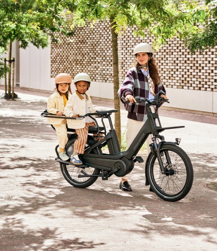 De Urban Arrow Breeze kan ladingen aan tot 200 kg (440 lbs) (bron: Urban Arrow)