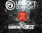 Ubisoft support en Rainbow Six Siege logo's worden getoond (bron: Ubisoft Support met bewerkingen)