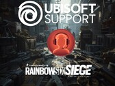 Ubisoft support en Rainbow Six Siege logo's worden getoond (bron: Ubisoft Support met bewerkingen)