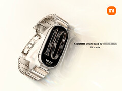 De Xiaomi Smart Band 10 Glimmer Edition wordt geleverd in één kleuroptie. (Afbeeldingsbron: Xiaomi)