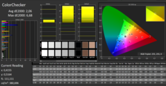 CalMAN ColorChecker calibrated