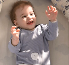 LittleOne.Care onthult de Elora baby wellness-monitor om het geluk en welzijn van baby&#039;s te volgen. (Bron: LittleOne.Care)