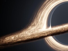 Een illustratie van een kunstenaar die een zwart gat laat zien. (Afbeeldingsbron: AdisResic - Pixabay)