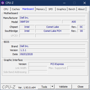 CPU-Z Hoofdbord