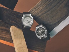 Casio's G-Shock GM-S2110-1A7 (links) en GM-S2110-1A1 (rechts) horloges zijn gelanceerd in Japan. (Afbeeldingsbron: Casio)