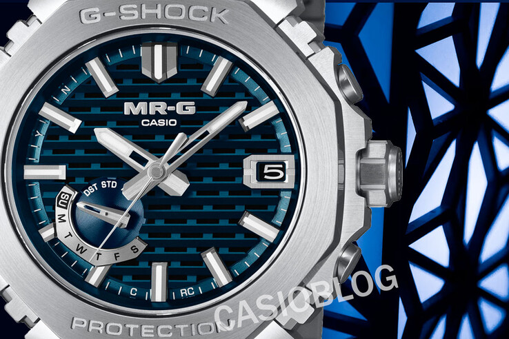 Een afbeelding van het geruchtmakende Casio G-Shock MRG-B2100D-2A horloge. (Afbeeldingsbron: Casioblog)