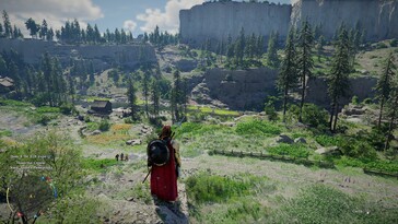 Afbeelding: Een screenshot van de gameplay van Crimson Desert.
