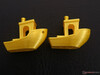 3DBenchy - links MKS firmware - rechts Marlin