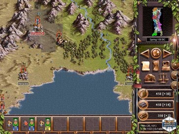 Afbeelding: Een screenshot van de gameplay van Legion Gold.