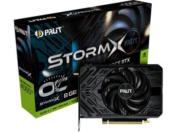 Palit RTX 4060 Ti 8 GB StormX OC (Afbeelding Bron: Palit)