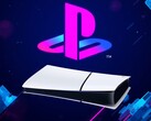 PS5 digitale console rust horizontaal onder PlayStation-logo