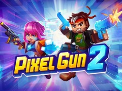 Key art voor Pixel Gun 2.