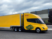 De Tesla Semi getest bij DHL. (Afbeeldingsbron: DHL)