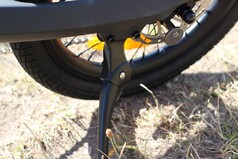 Er is ook al een fietsenrek geplaatst