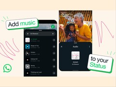 WhatsApp-gebruikers zullen liedjes kunnen toevoegen aan hun Statusupdates. (Afbeeldingsbron: WhatsApp)