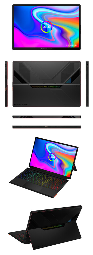 De OneXPlayer Super X met luchtkoeling. (Afbeeldingsbron: One-Netbook)