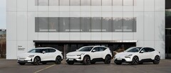 Polestar EV's voor het hoofdkantoor van het bedrijf in Göteborg, Zweden. (Afbeeldingsbron: Polestar)