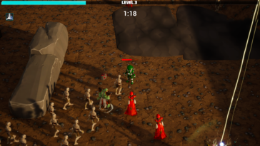 Een screenshot uit het spel