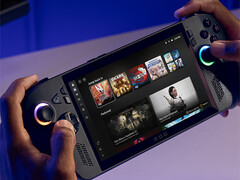 De ROG Xbox Ally X met de nieuwe Handheld Gaming Mode van Windows 11. (Afbeeldingsbron: Microsoft)