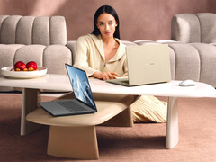 De Zenbook A16 in zijn twee lanceringskleuren. (Afbeeldingsbron: Asus)