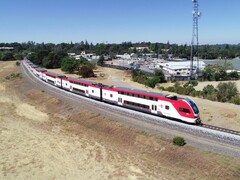 De Caltrain Elictric Meervoudige Eenheid van Stadler. (Afbeelding: Caltrain)