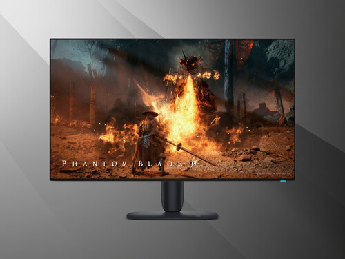 Phantom Blade Zero weergegeven op een Alienware AW3226Q 32-inch 4K OLED-monitor