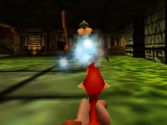 Een screenshot van de gameplay van Banjo-Tooie (bron: TheWeoneo YT)