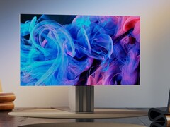 De C SEED N1 TV heeft een groot uitklapbaar 4K-scherm met een verversingssnelheid van 3.840 Hz. (Afbeelding bron: C SEED)