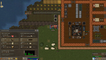 Afbeelding: Een screenshot van de gameplay van First Feudal.