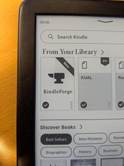 KindleForge is de app store voor het downloaden van extra apps voor uw Kindle met jailbreak (Afbeelding Bron: Notebookcheck)