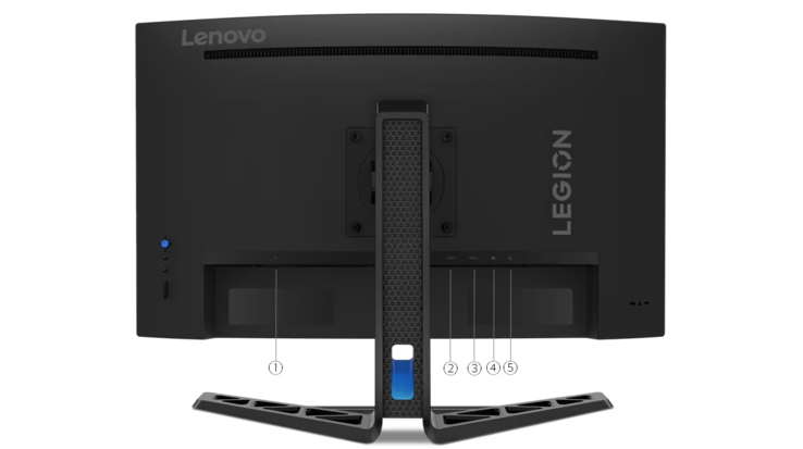 De Lenovo Legion R27fc-30 gamingmonitor. (Afbeeldingsbron: Lenovo)